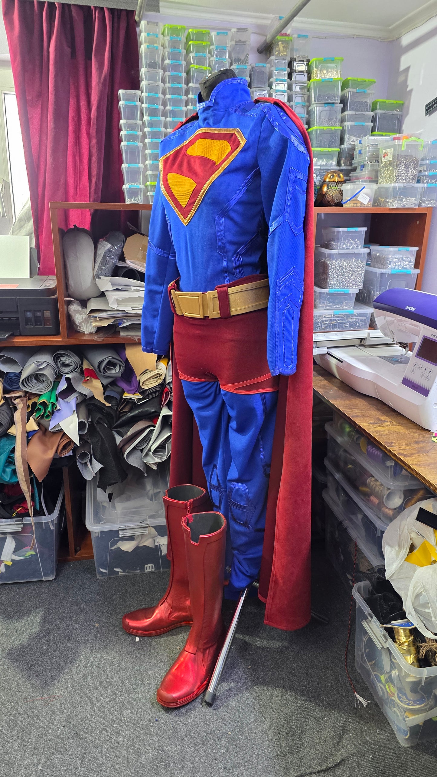 Superman suit 2025 custom cosplay