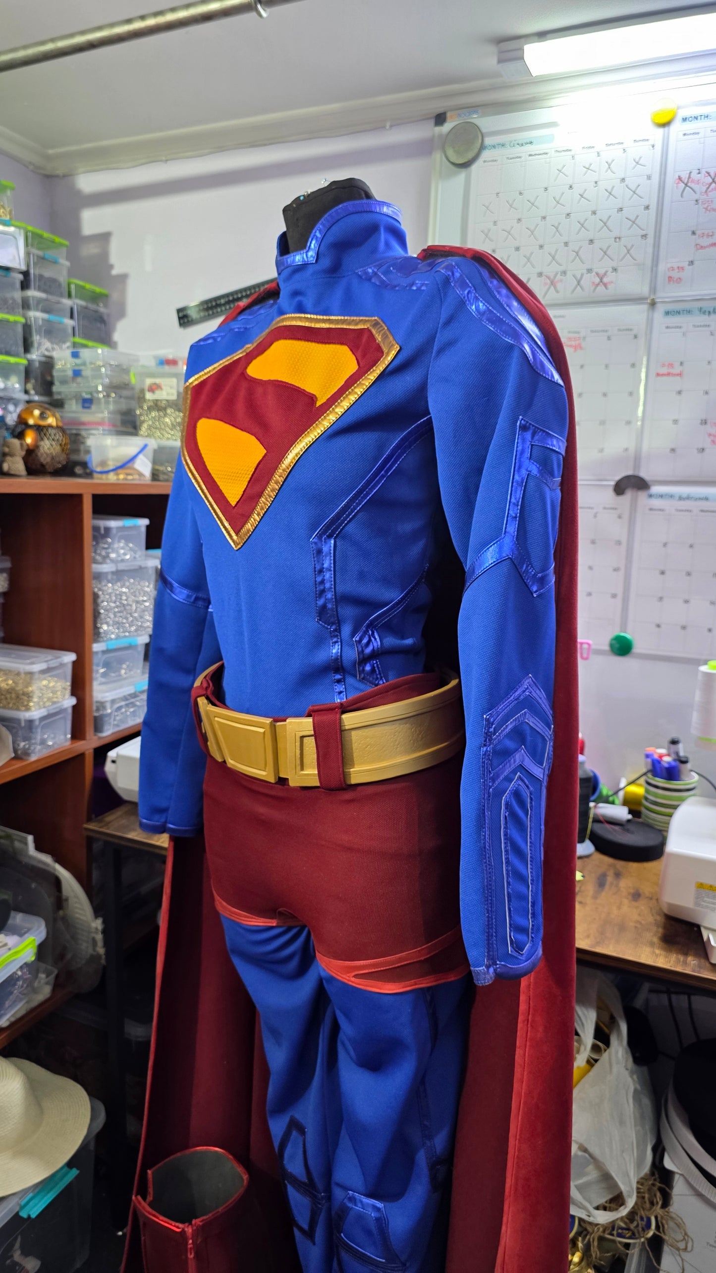 Superman suit 2025 custom cosplay