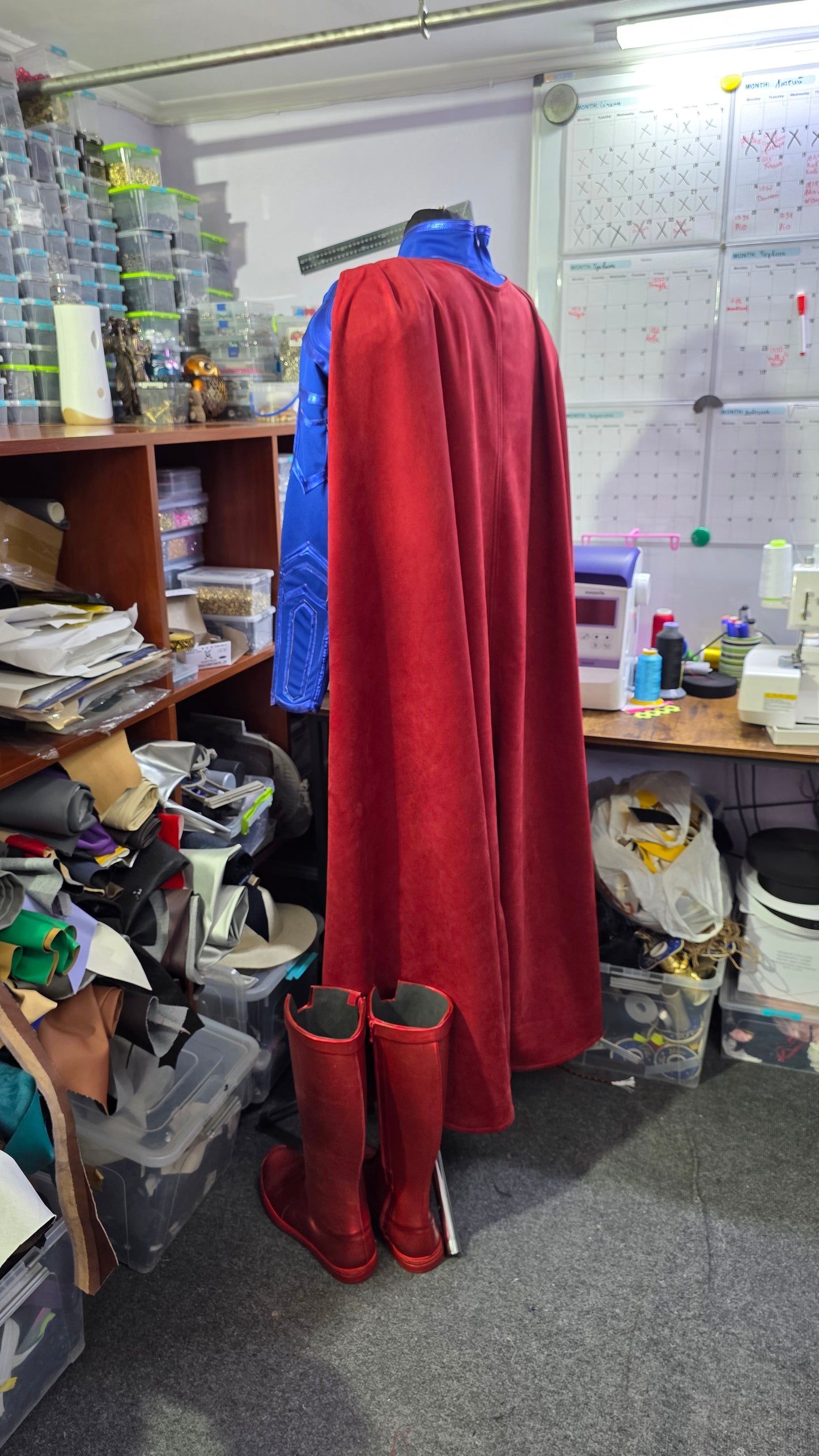 Superman suit 2025 custom cosplay