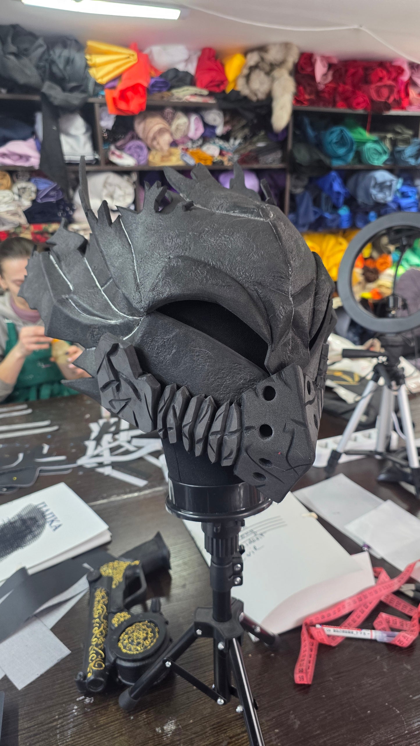 Dark Deku Midoriya cosplay mask (pre-order)