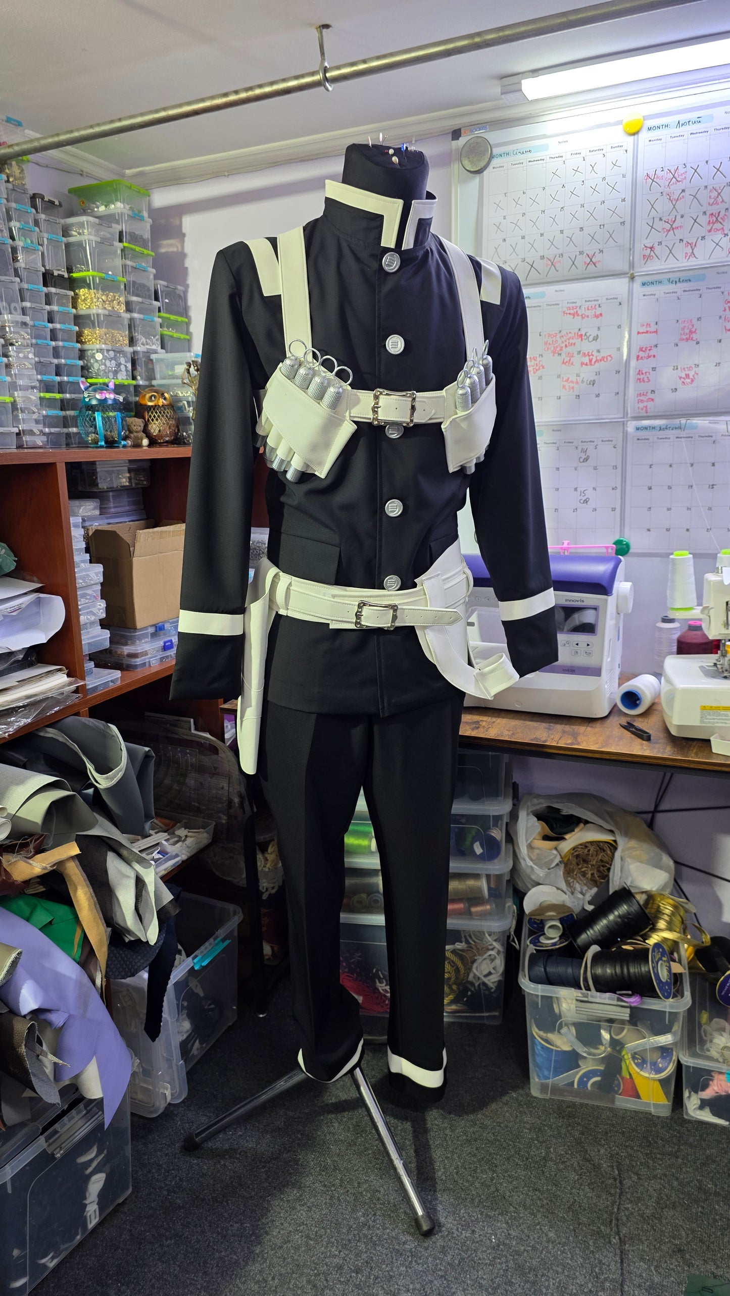 Raidou Kuzunoha from Raidou Remastered: Mystery of the Soulless Army cosplay outfit