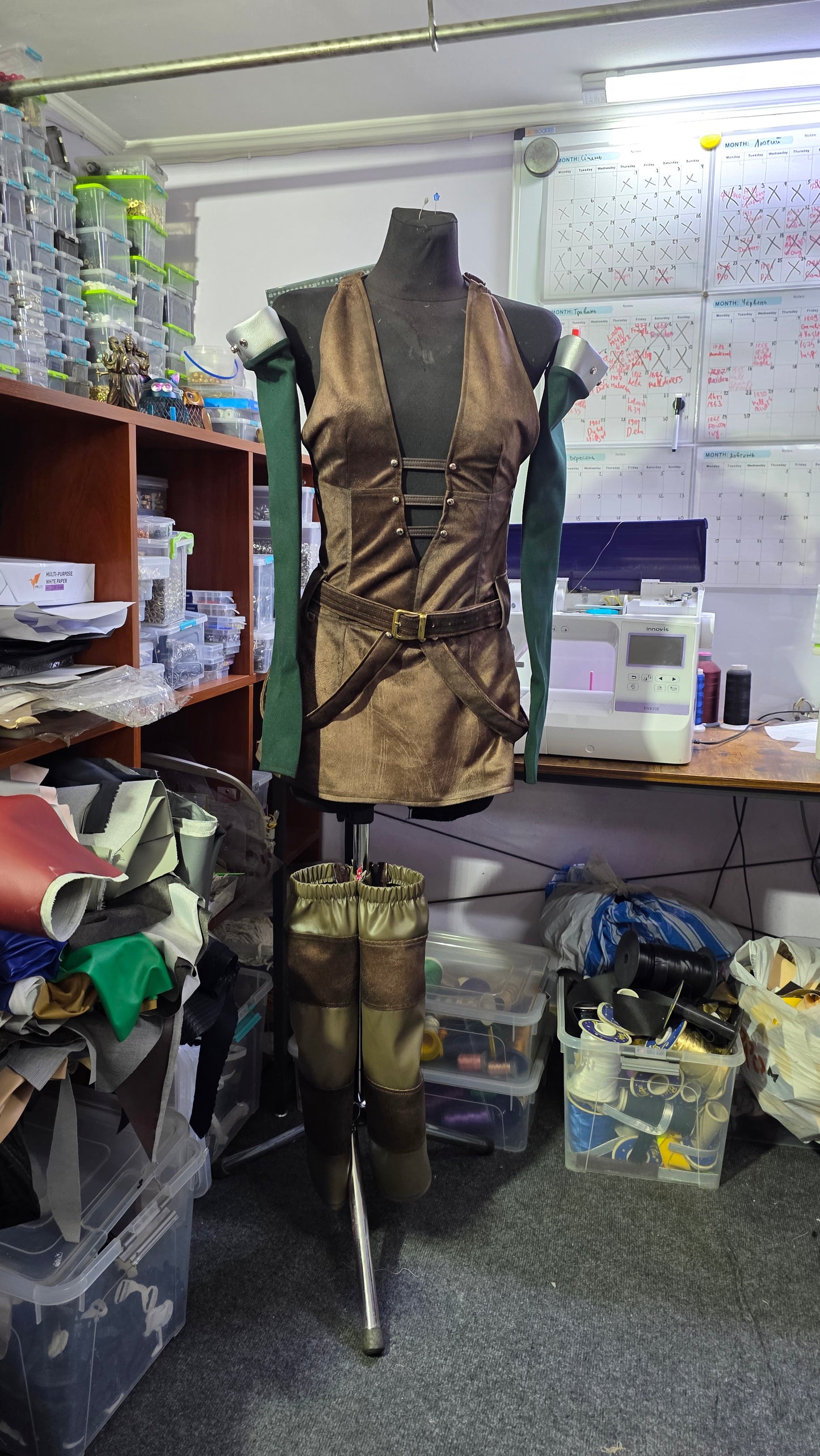 Aela the Huntress — Handcrafted Skyrim Cosplay Set