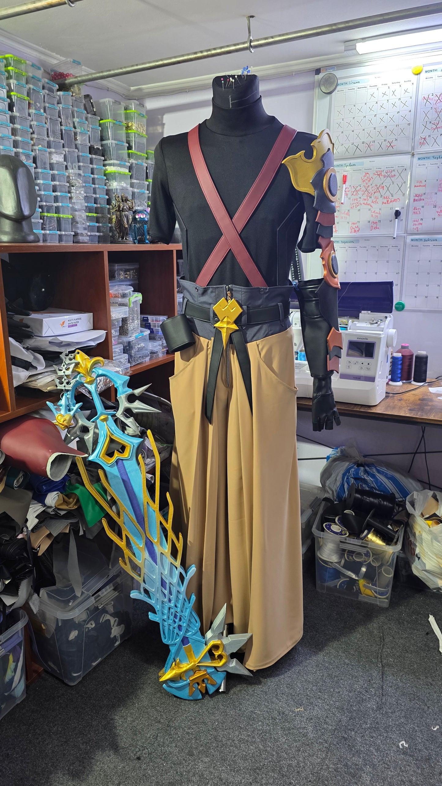 Terra Kingdom Hearts Birth by Sleep + Ultima Weapon Keyblade