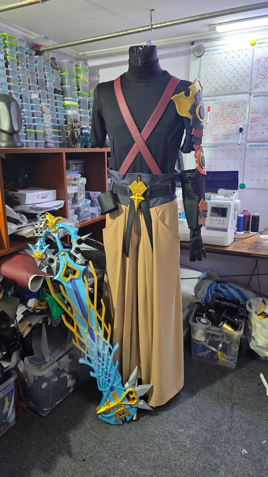 Terra Kingdom Hearts Birth by Sleep + Ultima Weapon Keyblade