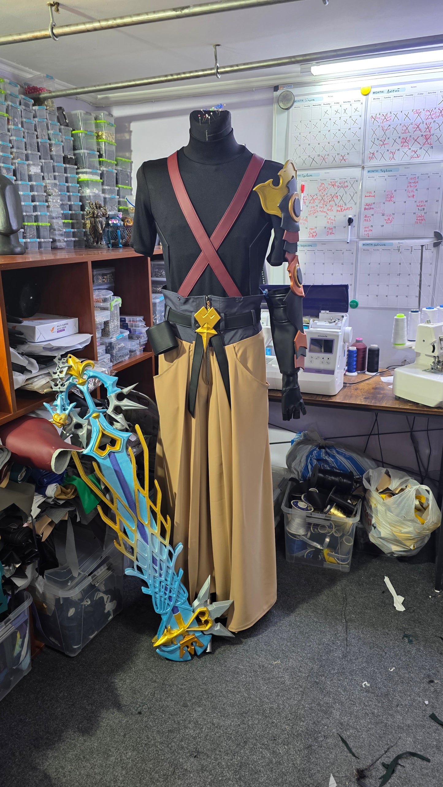 Terra Kingdom Hearts Birth by Sleep + Ultima Weapon Keyblade
