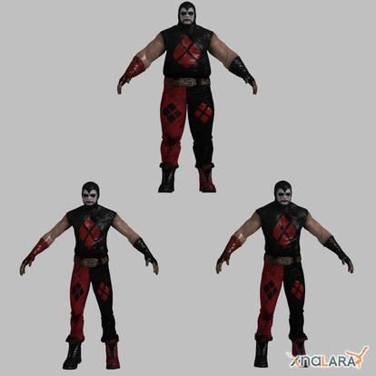 The Harley Quinn henchman costume from Batman: Arkham City Cosplay outfit (pre-order)