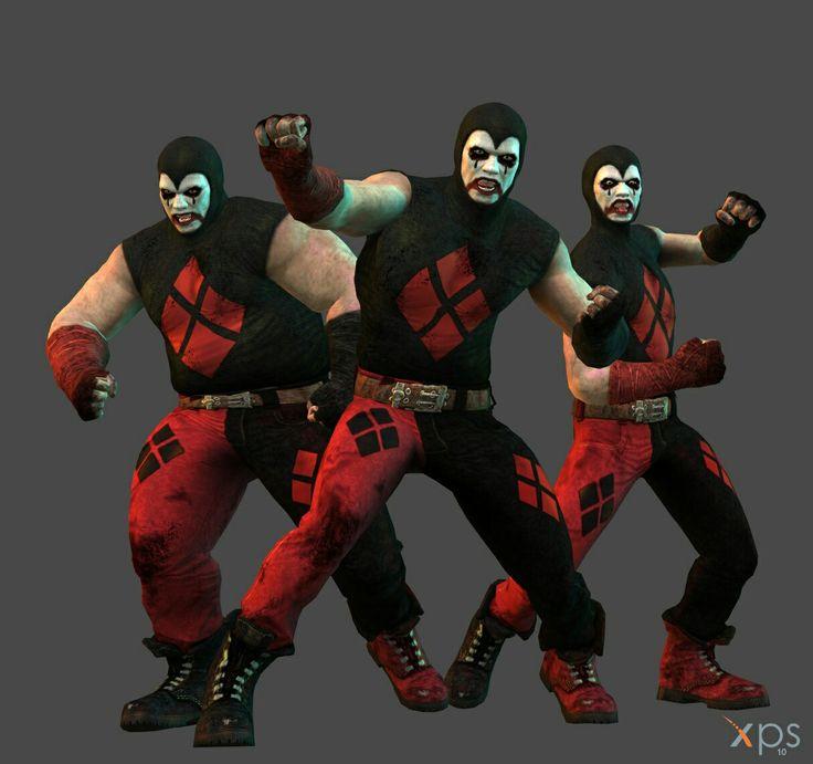 The Harley Quinn henchman costume from Batman: Arkham City Cosplay outfit (pre-order)