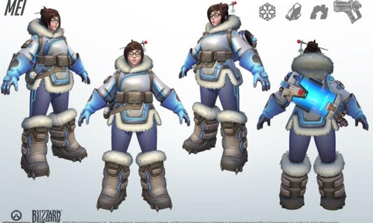 Mei from Overwatch 2 cosplay outfit (pre-order)