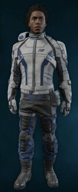Liam Kosta and he's from Mass Effect: Andromeda (pre-order)