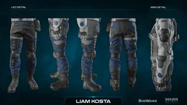 Liam Kosta and he's from Mass Effect: Andromeda (pre-order)