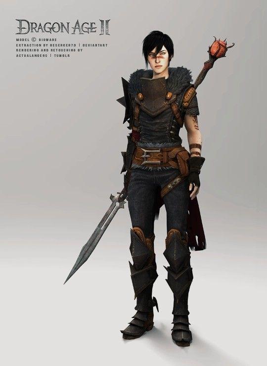 Hawke (Dragon Age) cosplay outfit (Pre-order)