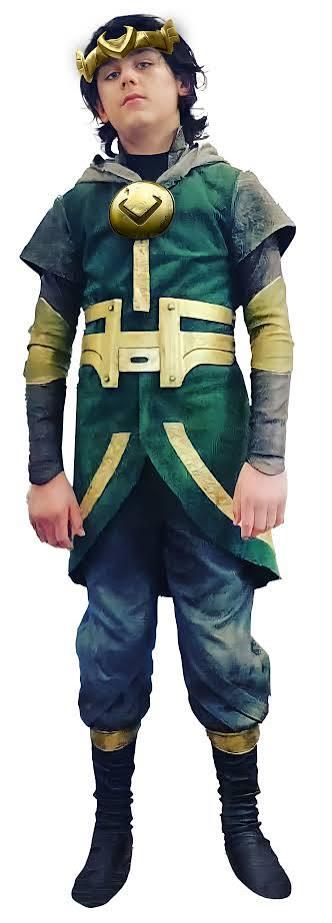 Kid Loki cosplay outfit (pre-order)