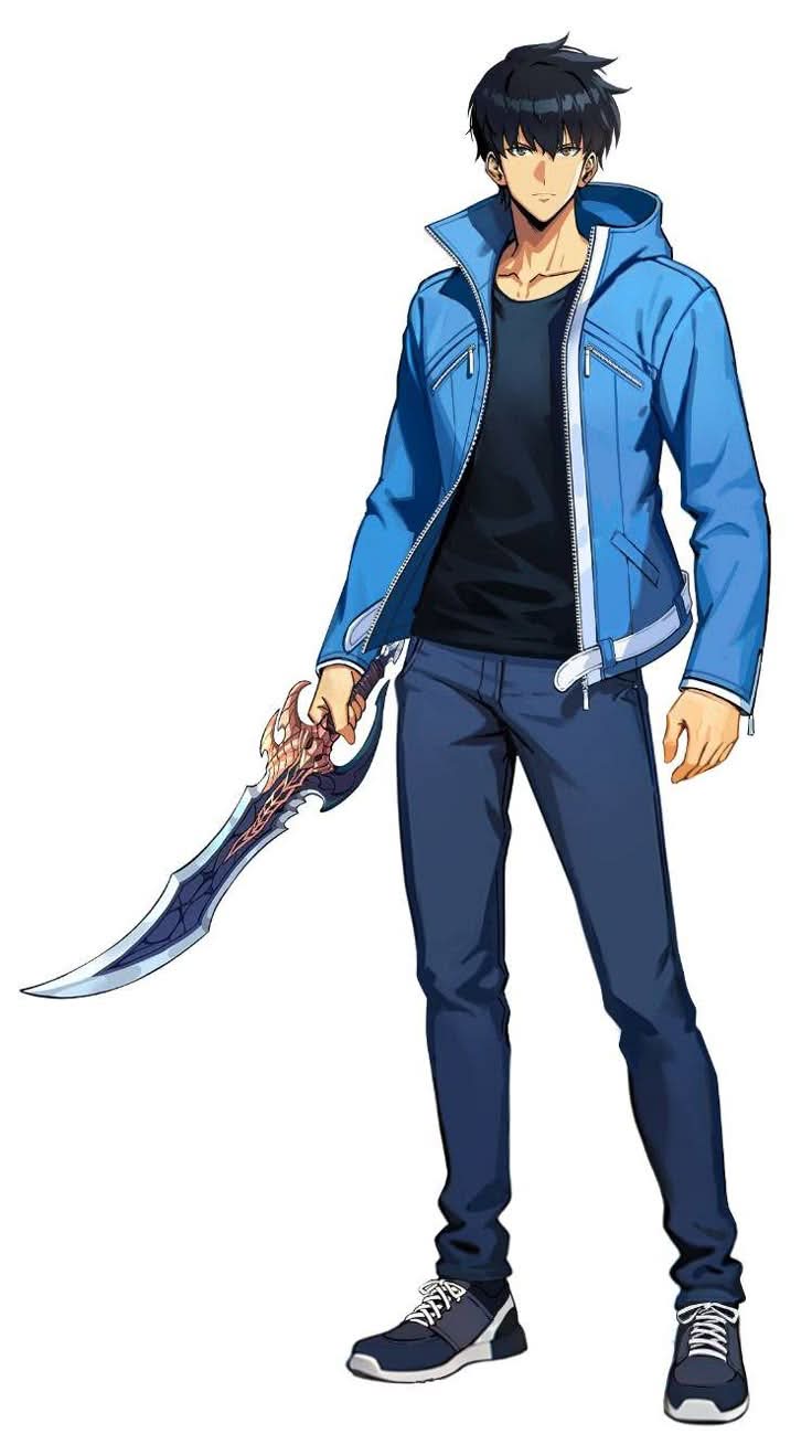 Jinwoo Sung from Solo Leveling cosplay outfit (pre-order)