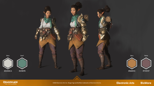 Bellara Lutare (Dragon Age: The Veilgaurd) cosplay outfit (pre-order)
