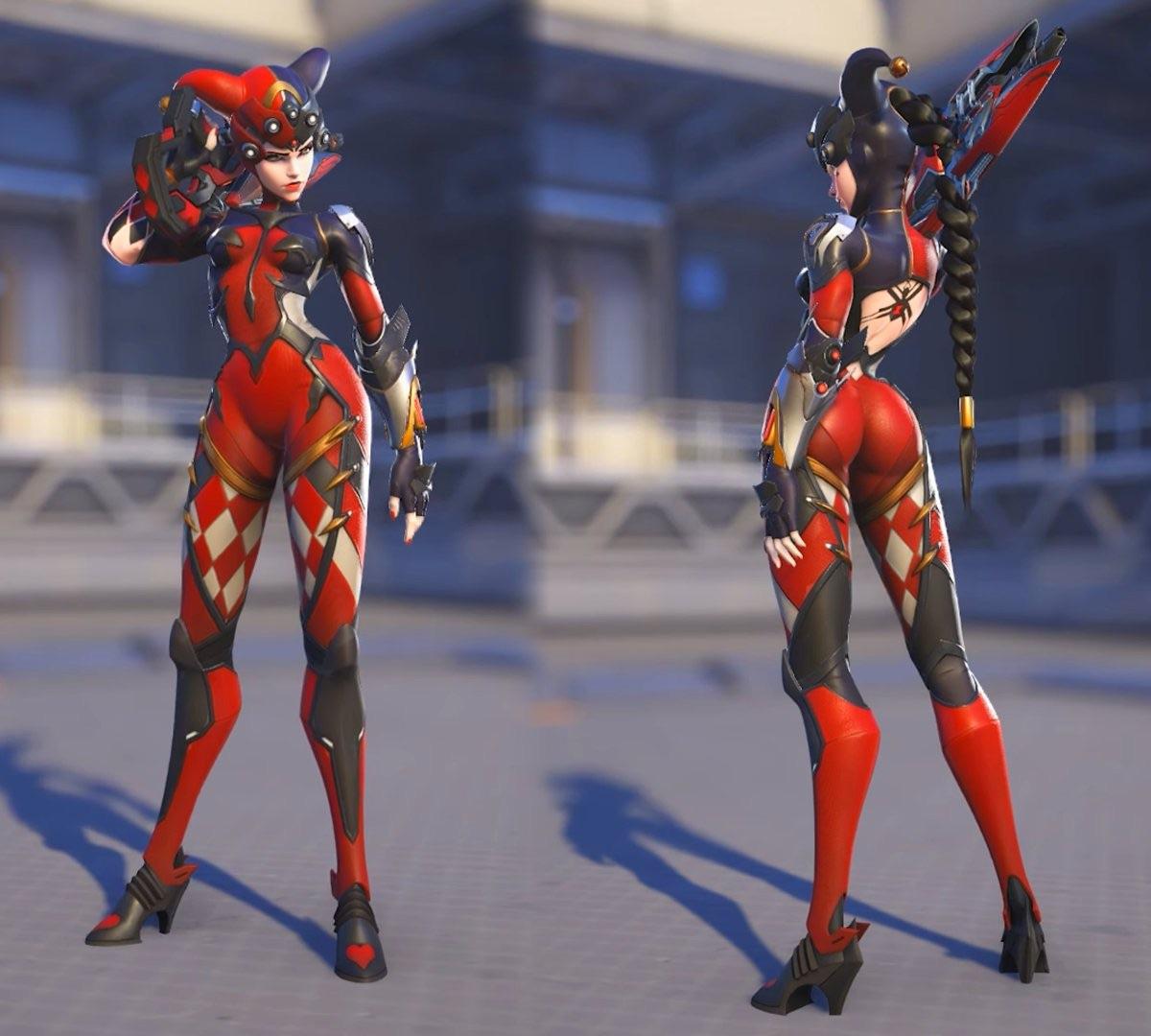 Widowmaker Harley Quin skin cosplay outfit (pre-order)