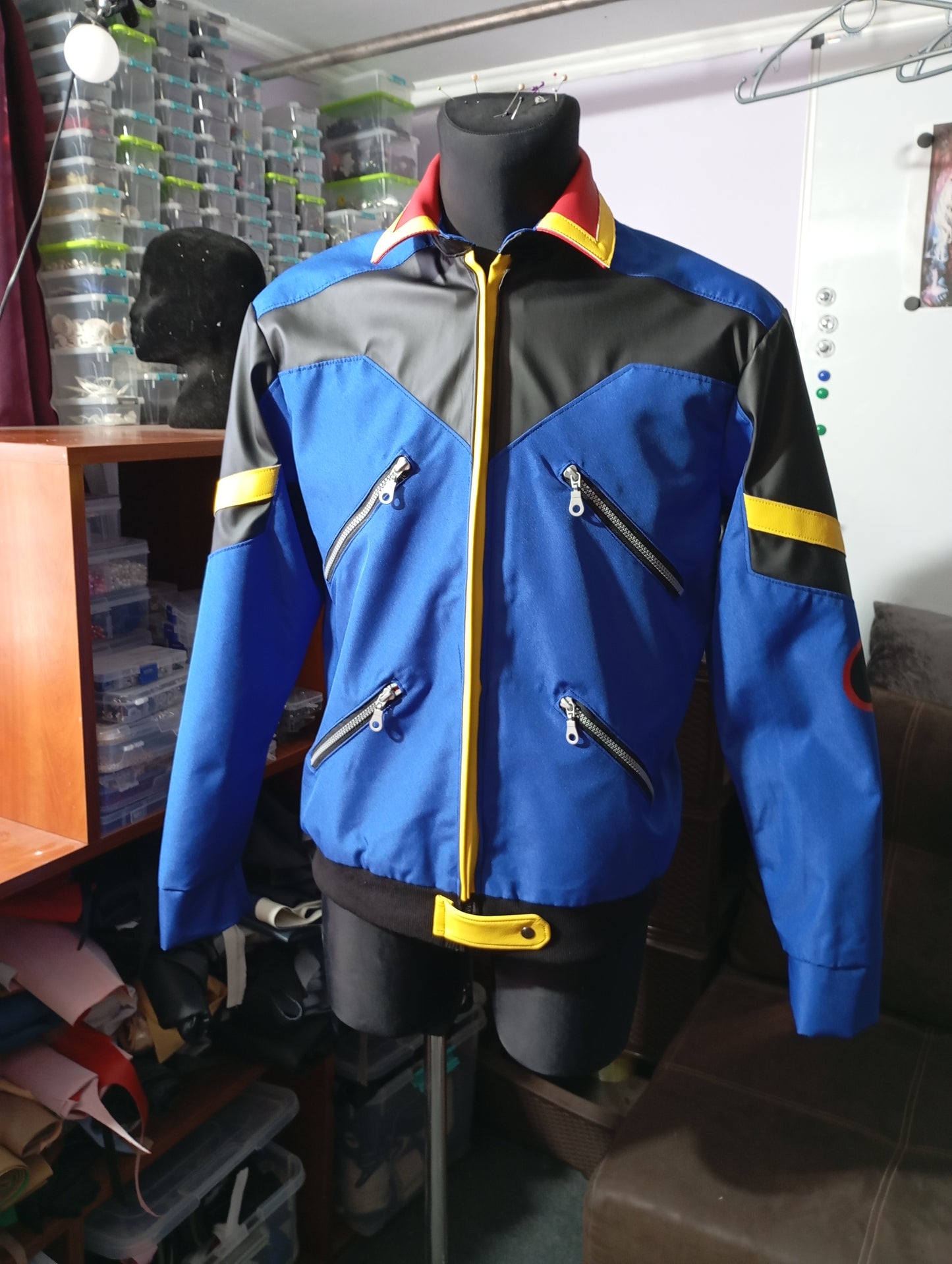 Amuro Ray from Gundam cosplay jacket