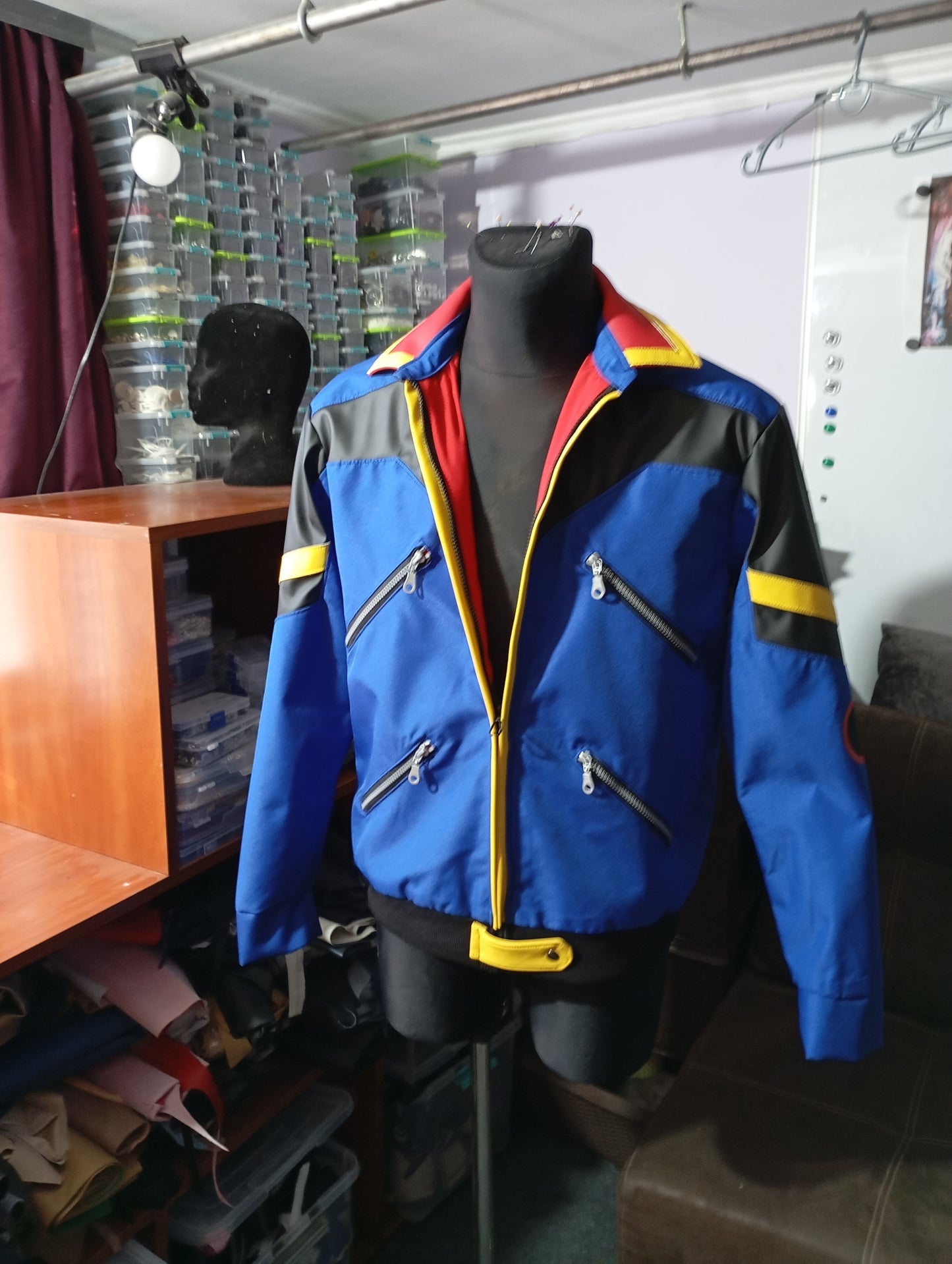 Amuro Ray from Gundam cosplay jacket