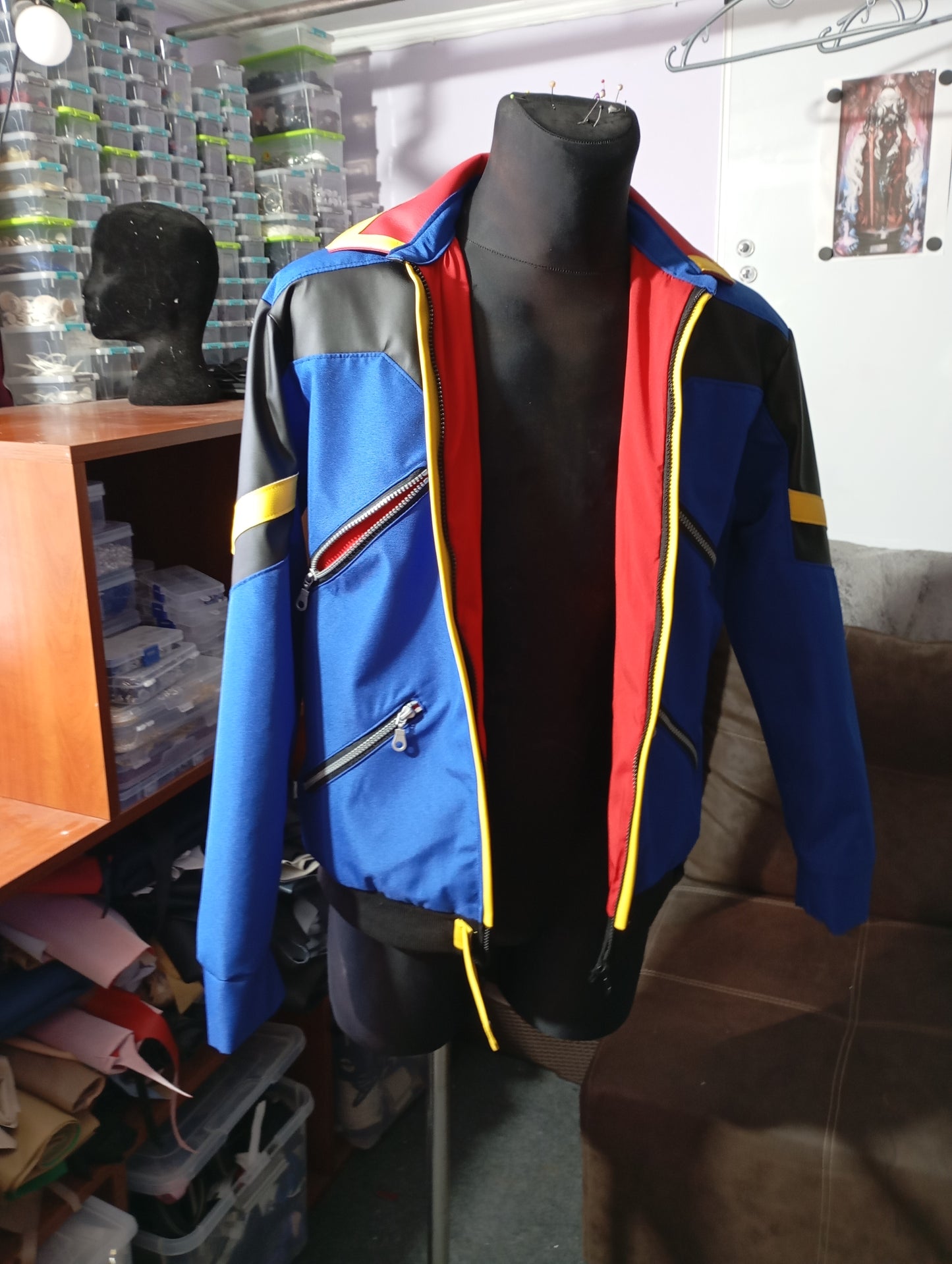 Amuro Ray from Gundam cosplay jacket