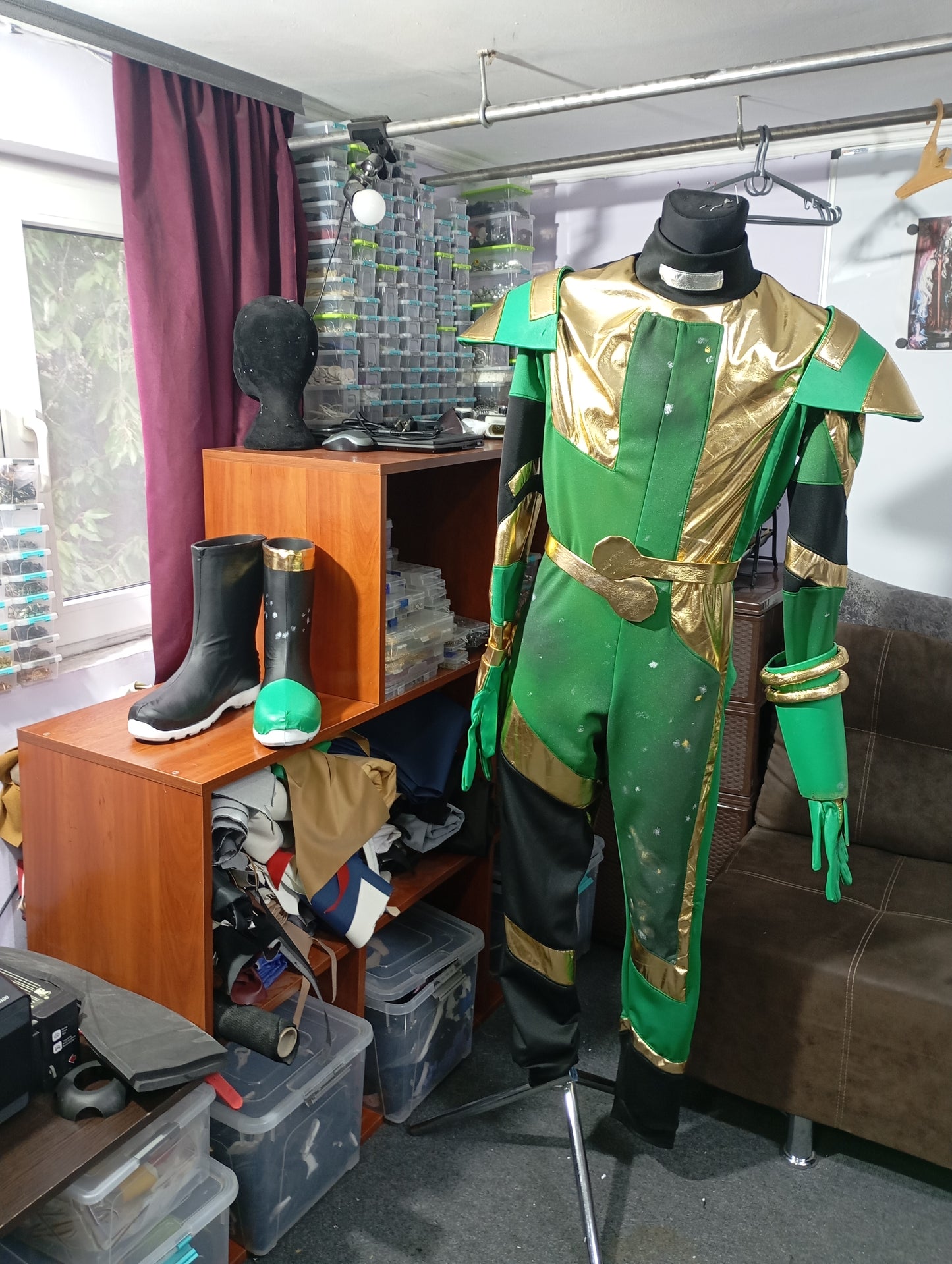 Power ranger galaxy cosplay outfit