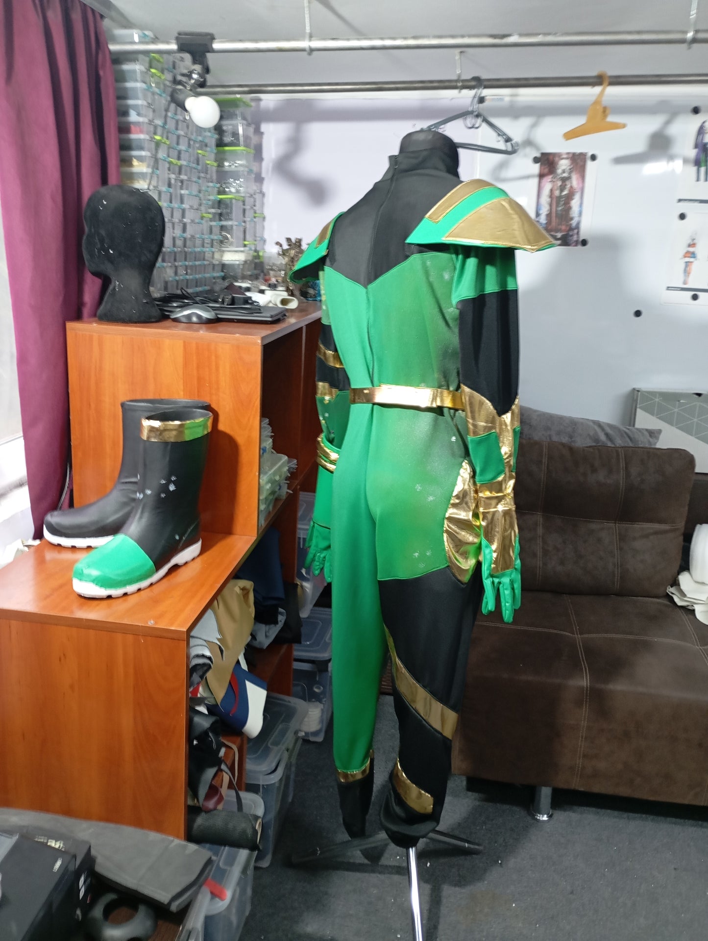 Power ranger galaxy cosplay outfit