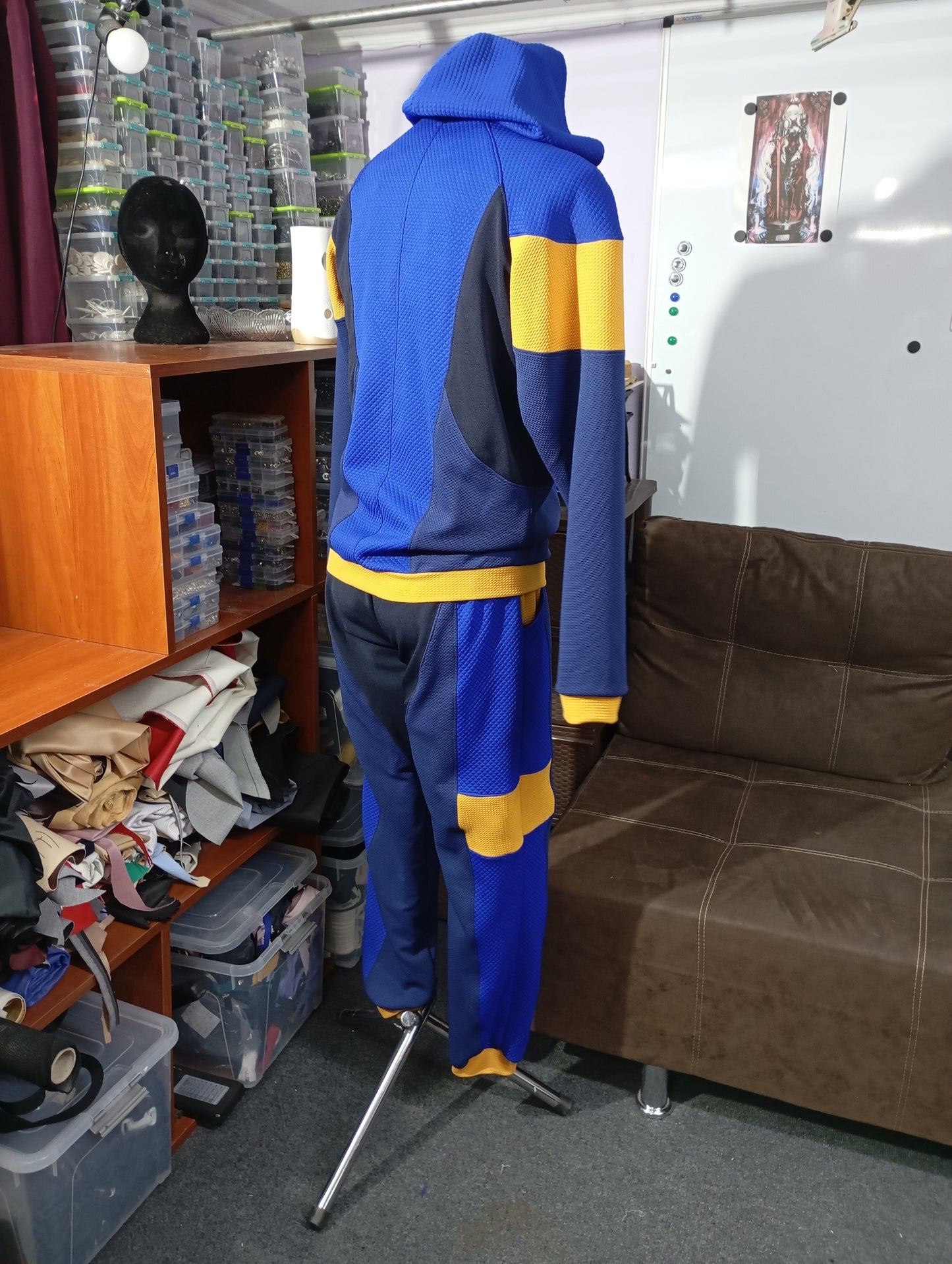 Cyclops sport costume cosplay / fitness suit