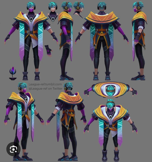 Aphelios league of legends cosplay (pre-order)