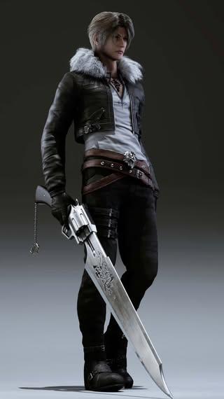 Squall Leonhart from FF8 (pre-order)