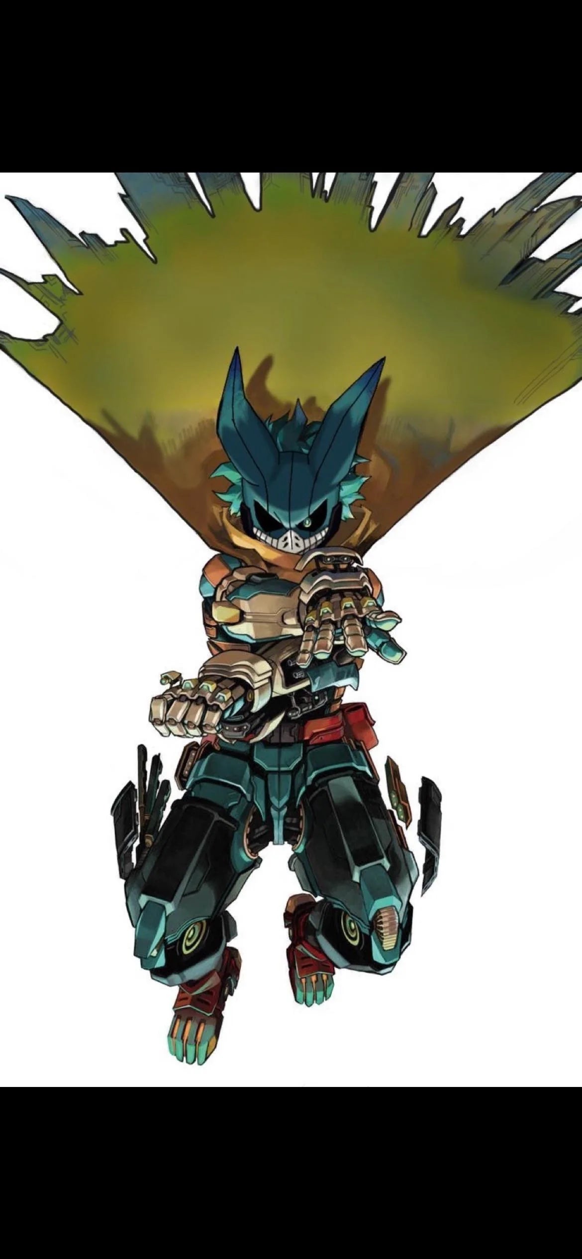 Deku Midoriya robotised outfit from end of series cosplay outfit(pre-order)