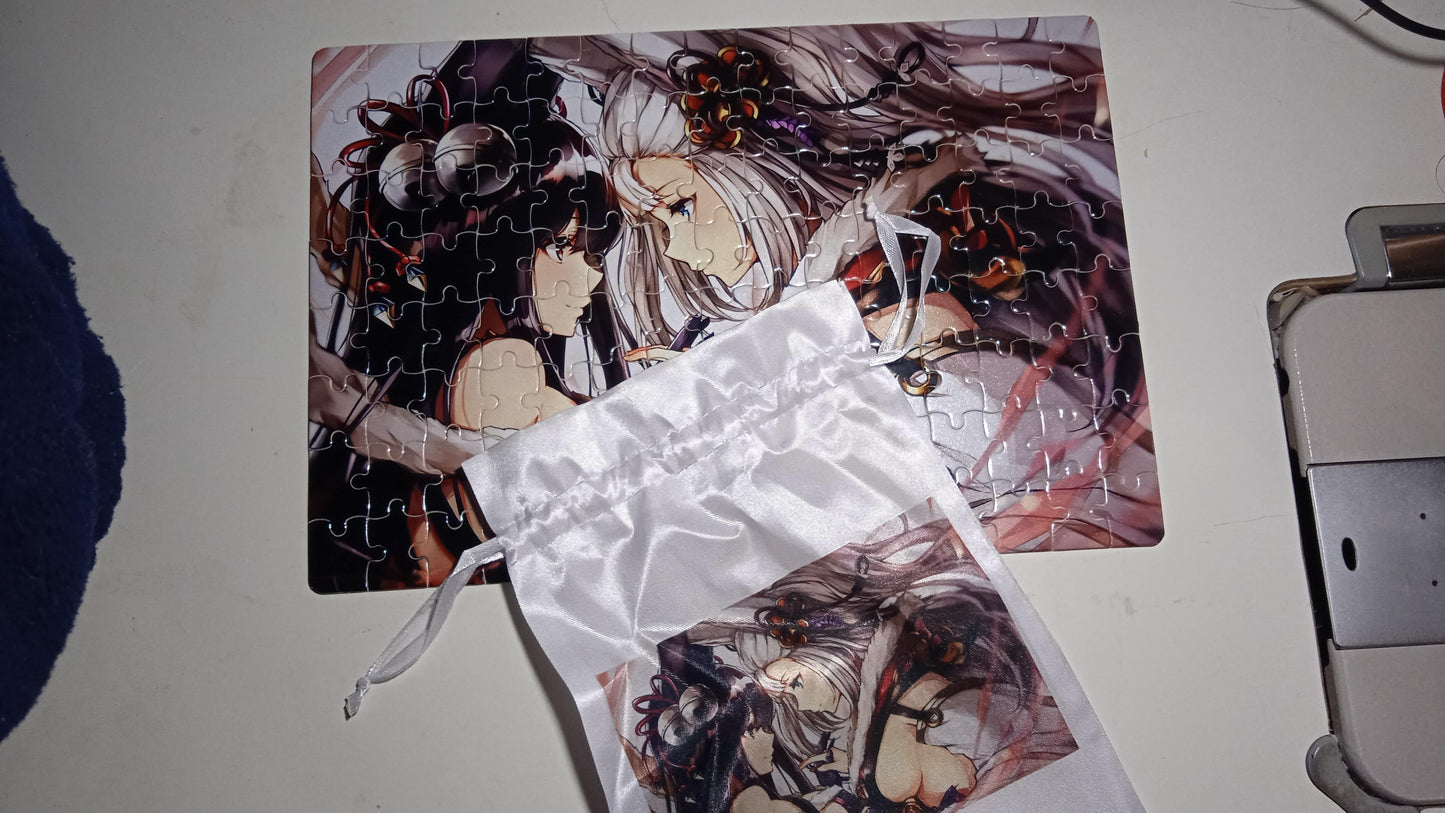 Cardboard puzzles hot anime girls Puzzles, Adult Puzzle, Decompression Toy, Creative Gift, Birthday Gift/ lolita girls / anime puzzle