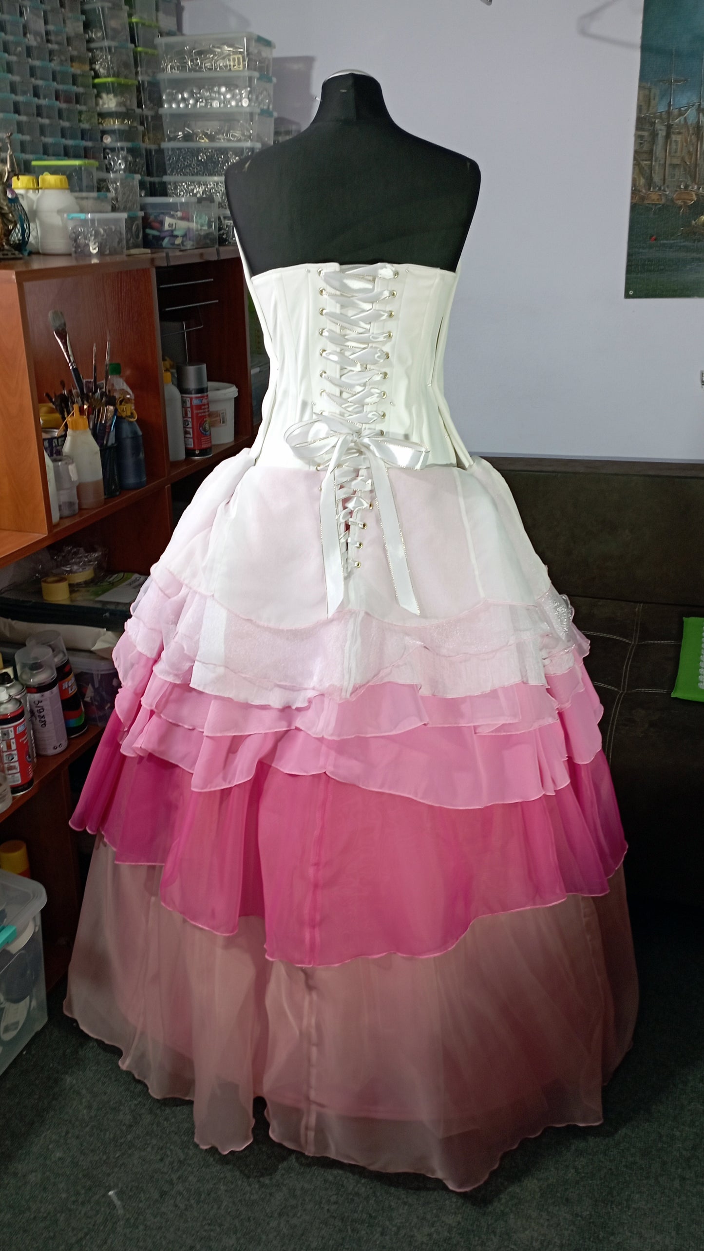Rose Quartz cosplay dress
