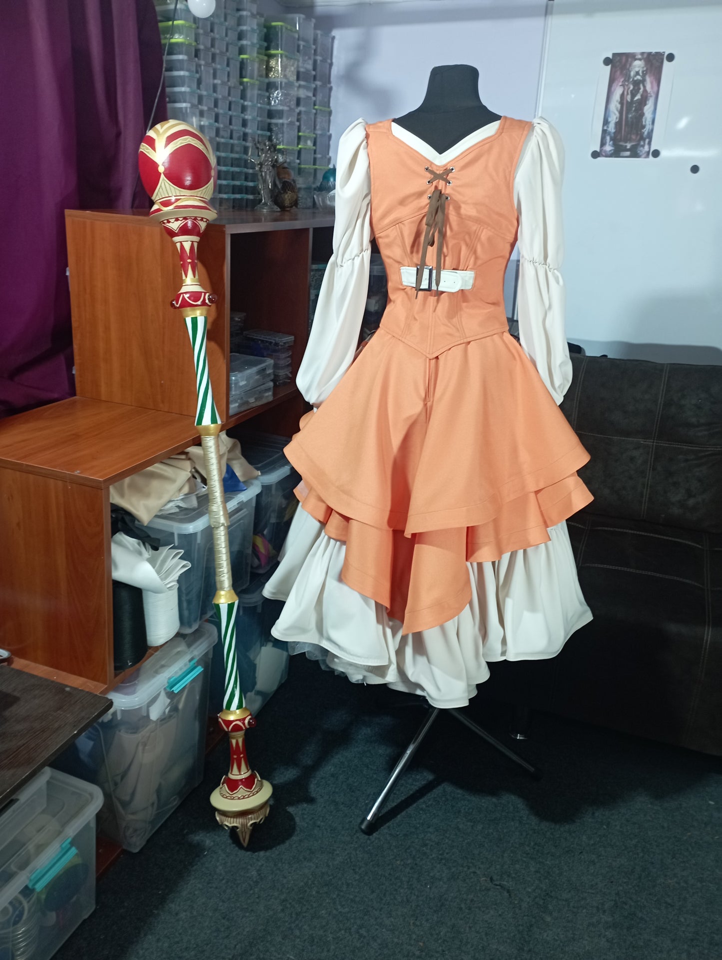 Aerith dress from the Final Fantasy VII Ever Crisis