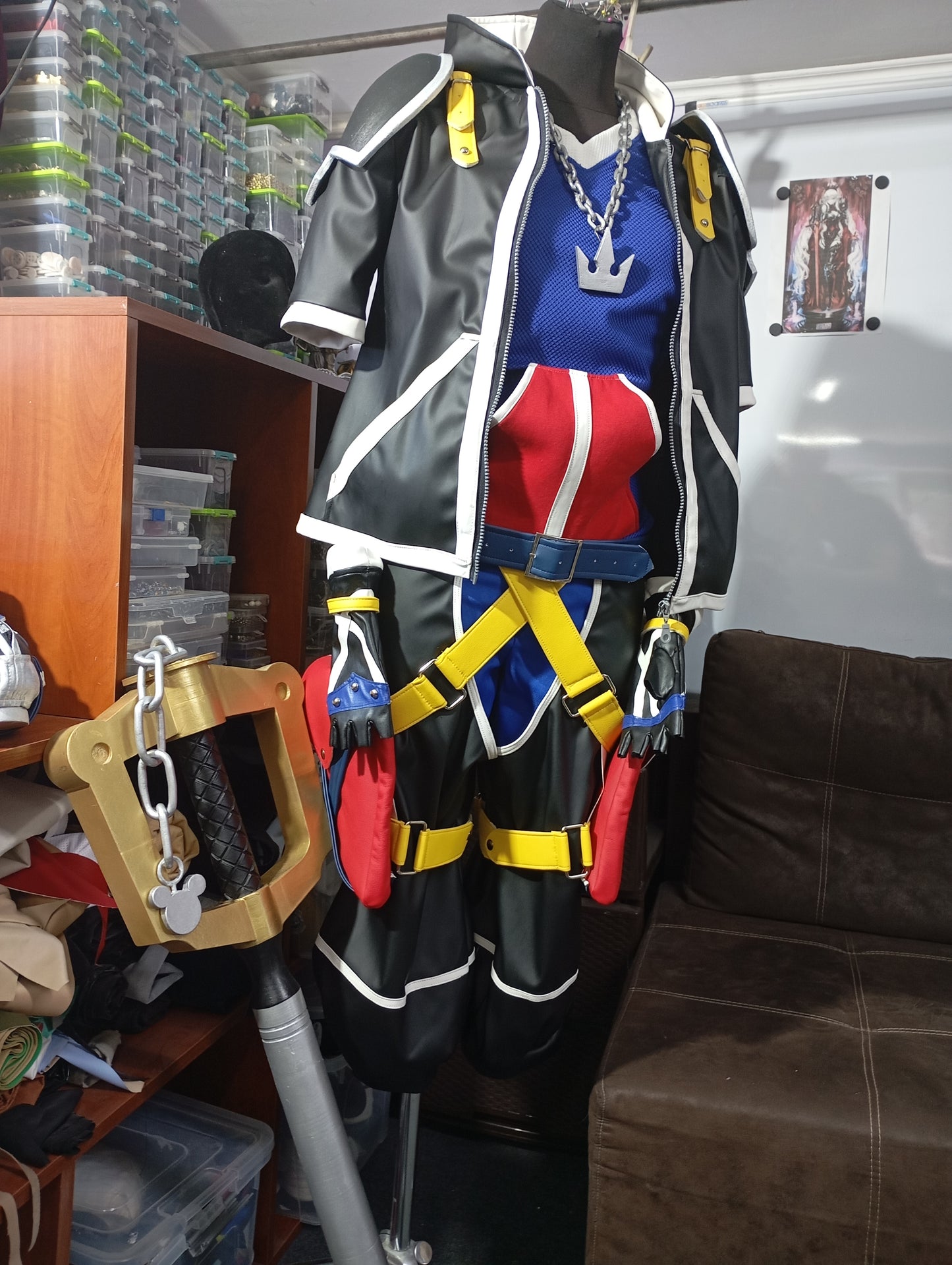 Kingdom Hearts II - Sora cosplay costume hand made