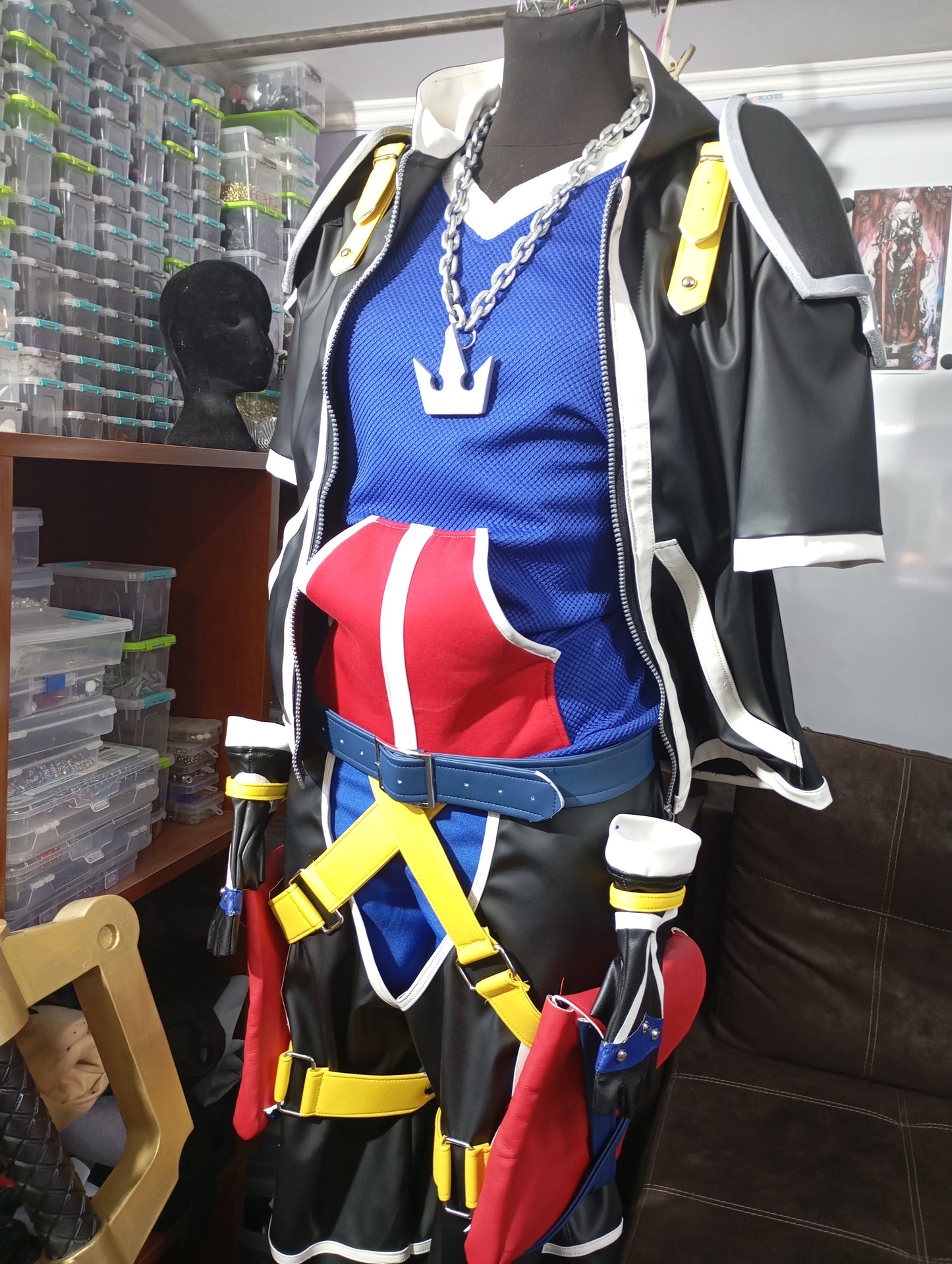 Kingdom Hearts II - Sora cosplay costume hand made