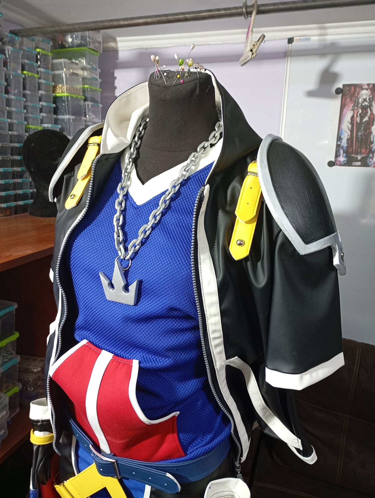 Kingdom Hearts II - Sora cosplay costume hand made