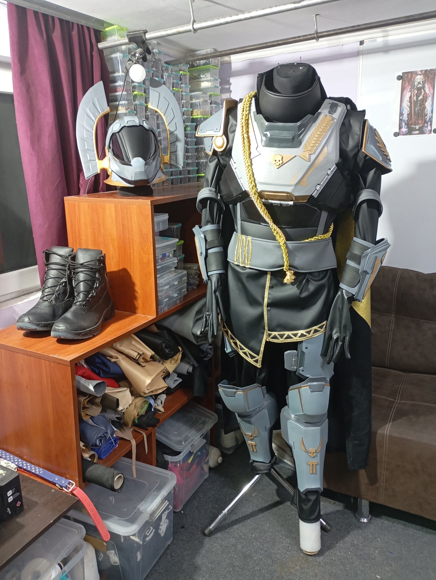 Armoured outfit Death captain title Helldivers 2