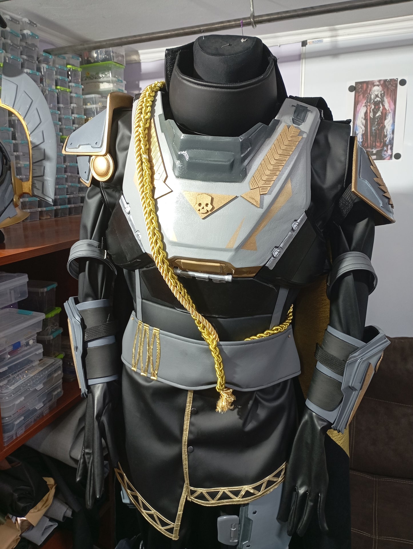 Armoured outfit Death captain title Helldivers 2