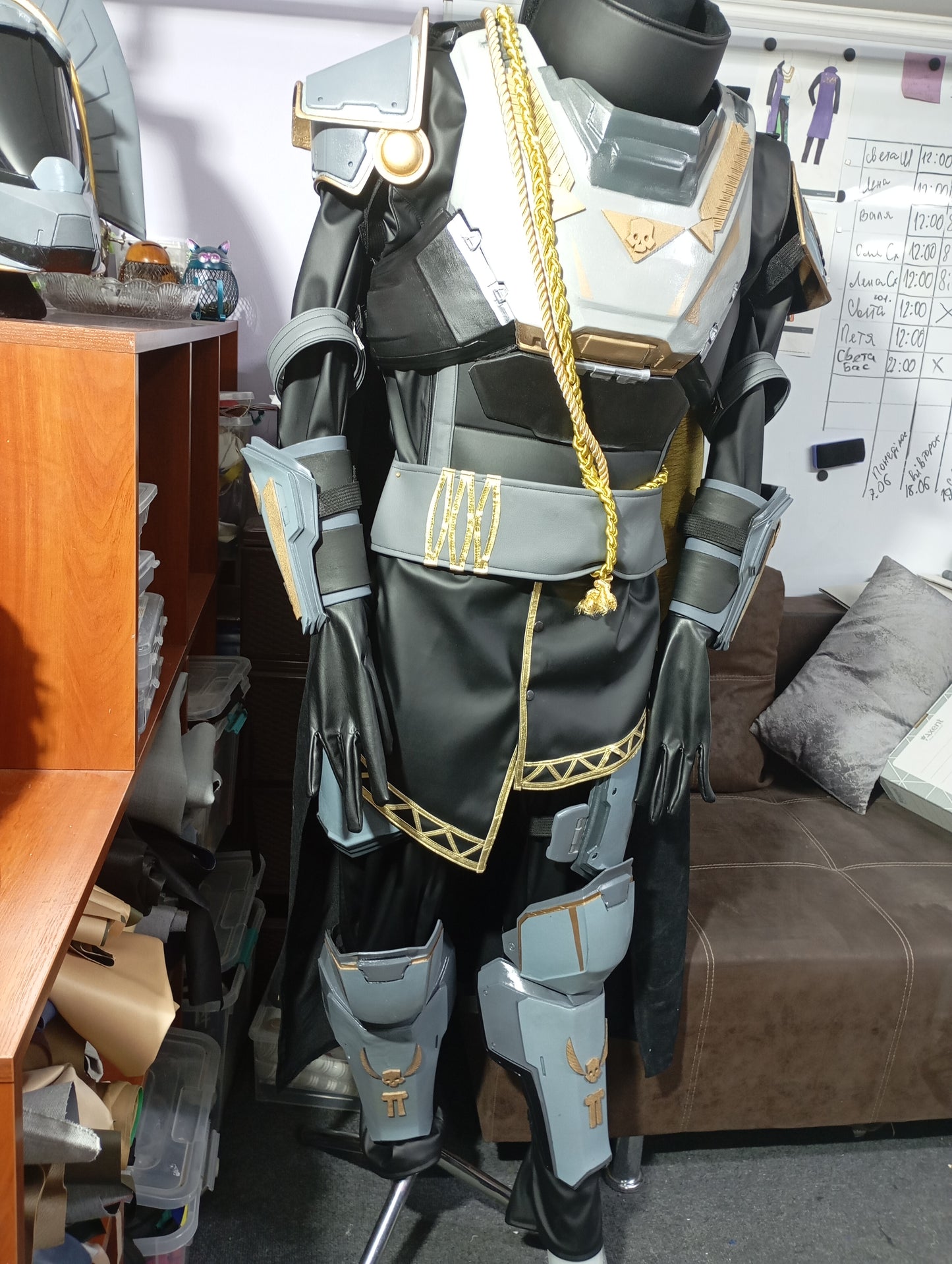 Armoured outfit Death captain title Helldivers 2