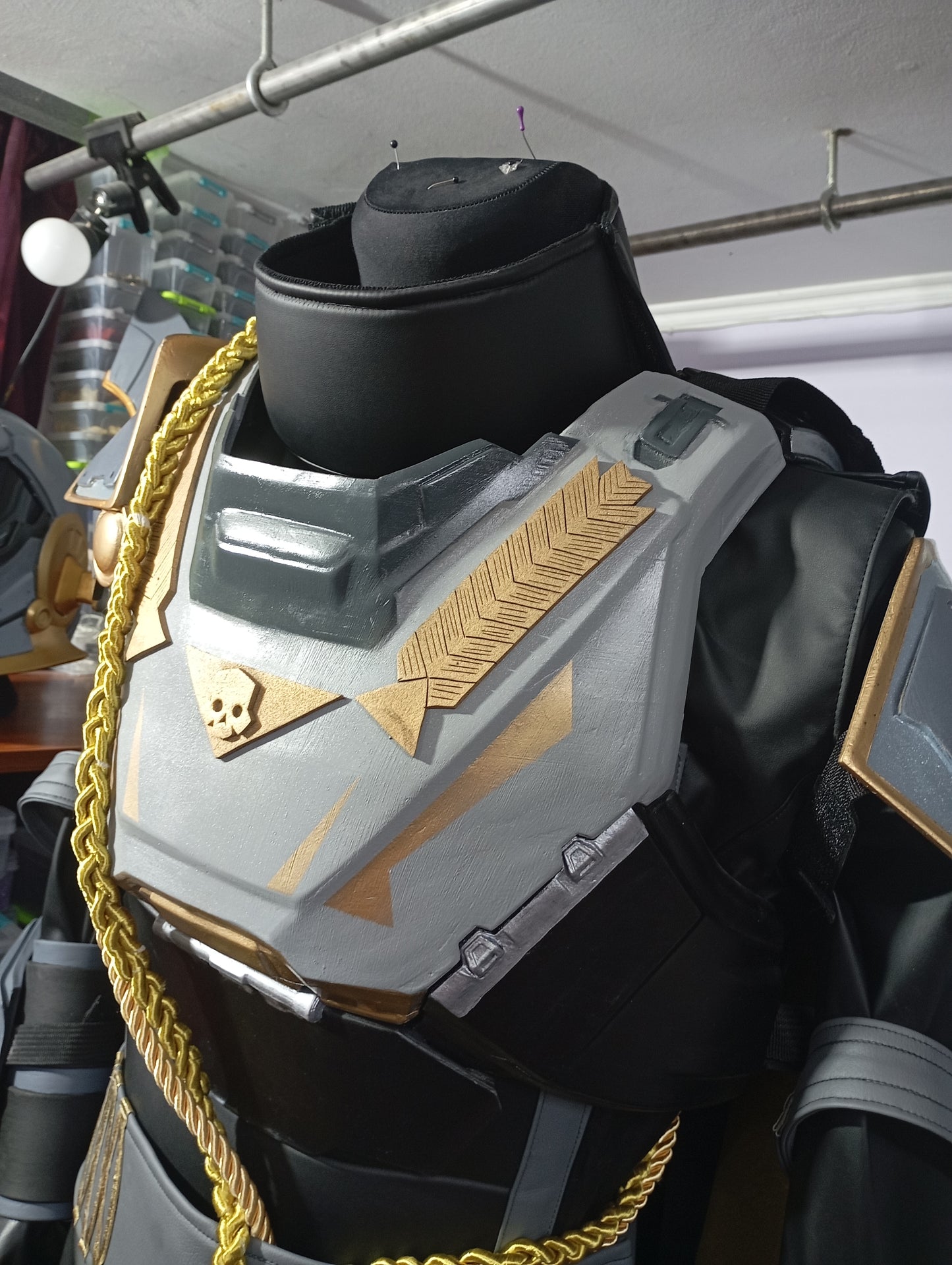 Armoured outfit Death captain title Helldivers 2