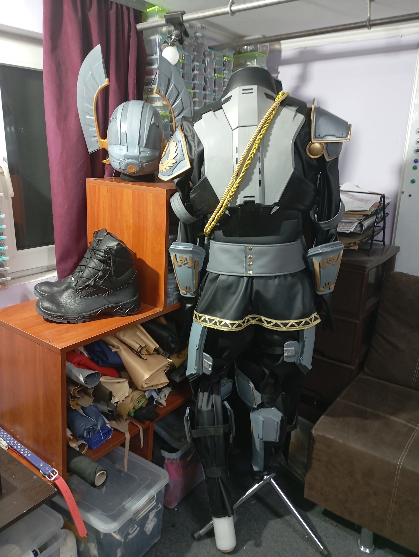 Armoured outfit Death captain title Helldivers 2