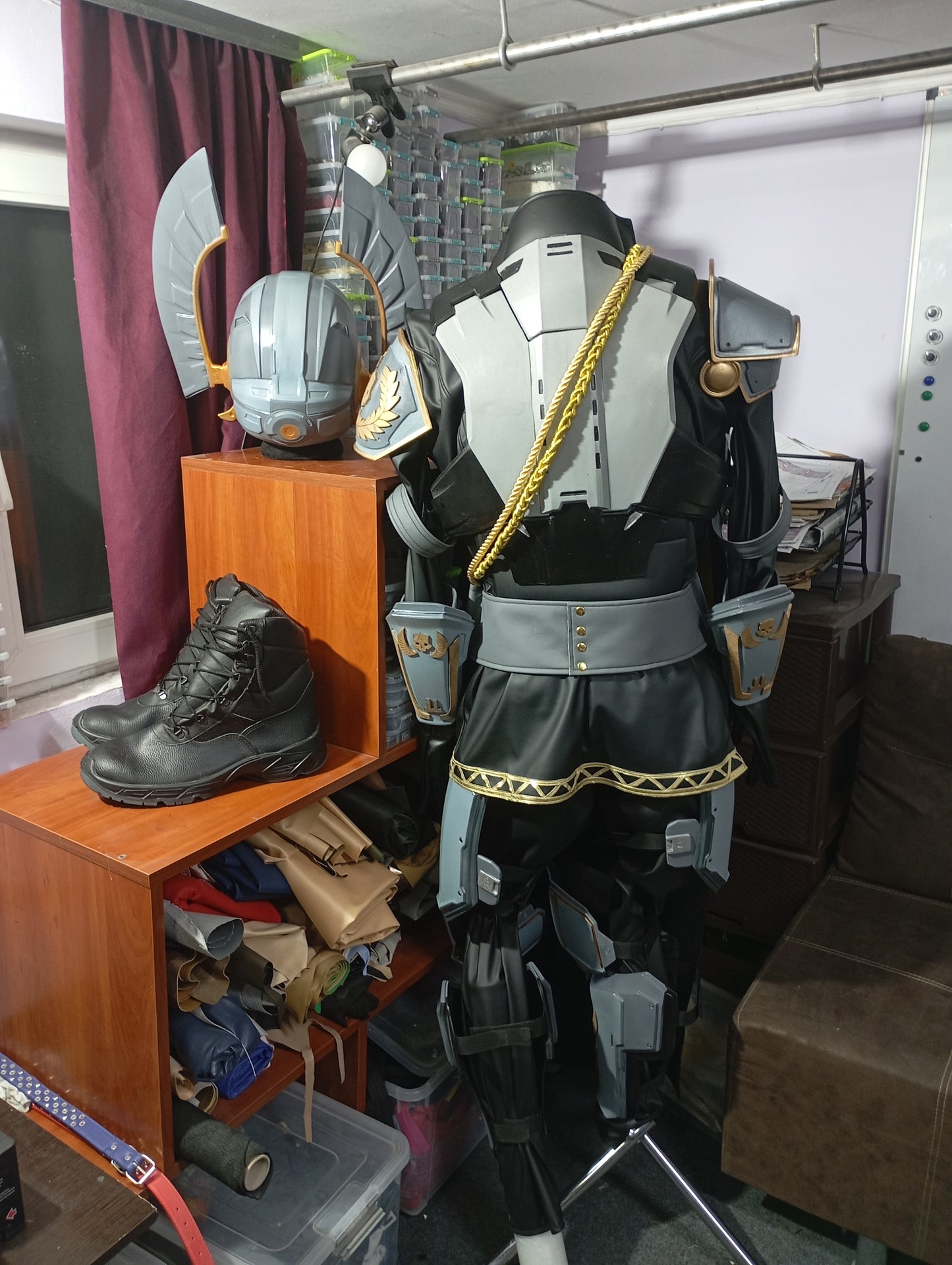 Armoured outfit Death captain title Helldivers 2