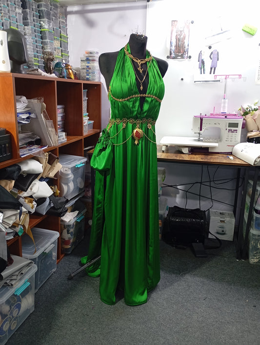 Persephone custom outfit/ godness dress