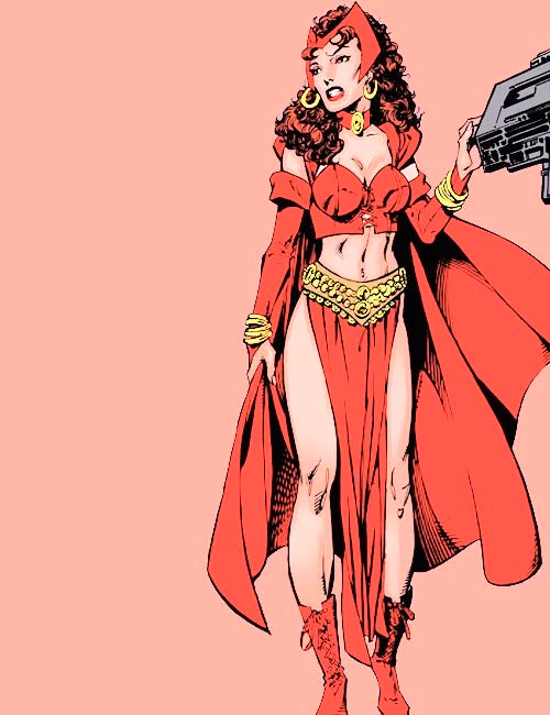 Scarlet Witch from Marvel Comics cosplay outfit (pre-order)