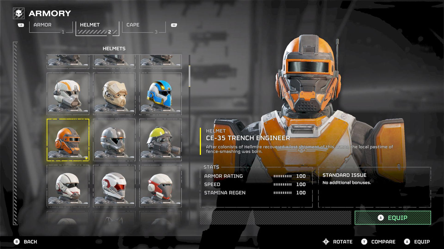 CE-35 Trench Engineer  Helldivers 2 with Breaker riffle (pre-order)