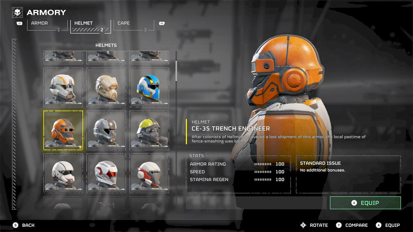 CE-35 Trench Engineer  Helldivers 2 with Breaker riffle (pre-order)