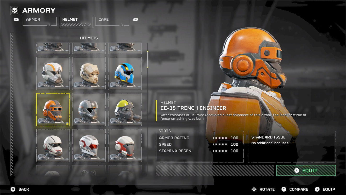 CE-35 Trench Engineer  Helldivers 2 with Breaker riffle (pre-order)