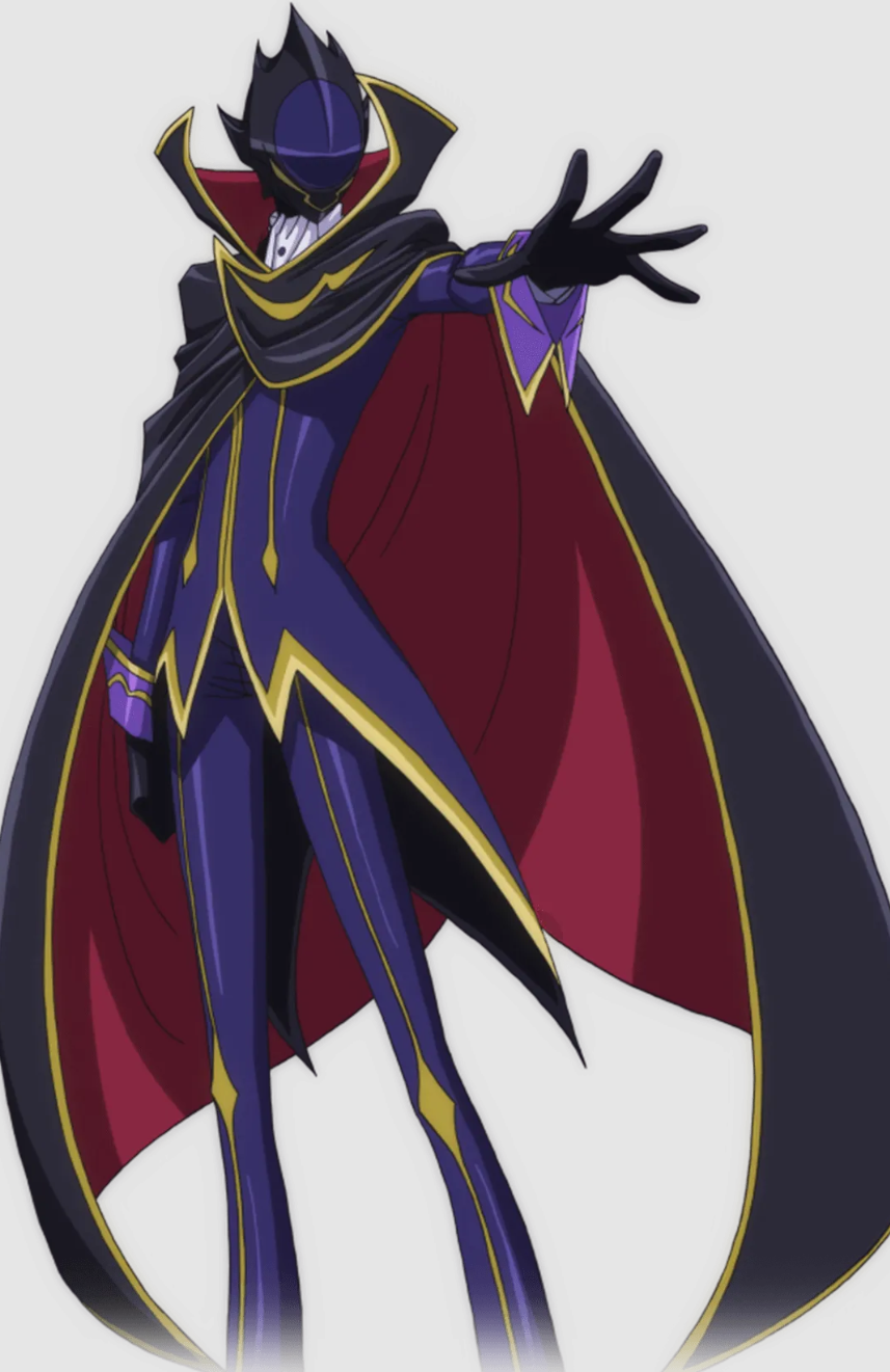 Zero from Code Geass cosplay outfit (pre-order)