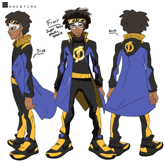 Static shock cosplay outfit (pre-order)