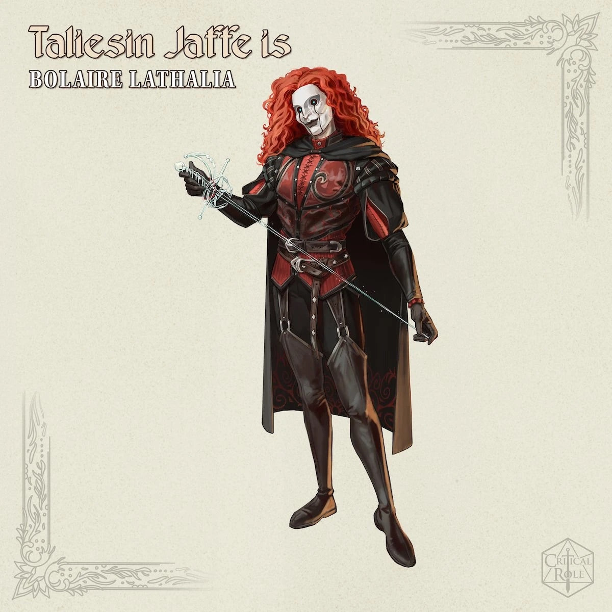 Bolarie from Critical Role Cosplay outfit (pre-order)