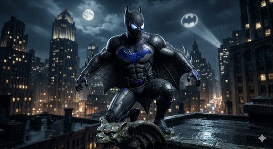Spider-Man and Batman hybrid custom cosplay (pre-order)