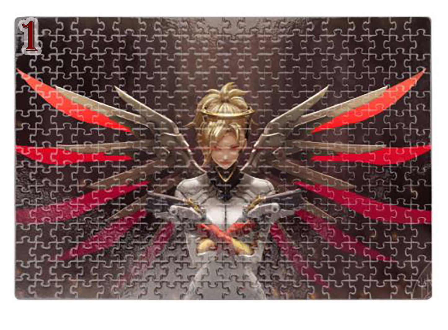Cardboard puzzles Overwatch Puzzles/ Mercy / overwatch game